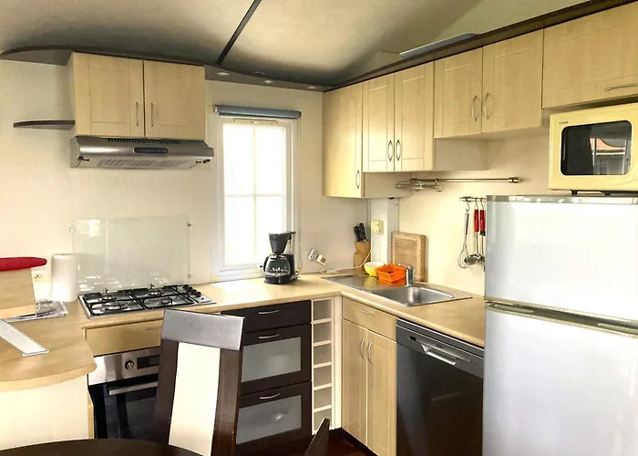 Mobil 4 Pers Dans 5 Etoiles Avec Piscine Et Acces Direct Brétignolles-sur-Mer